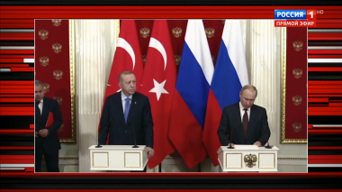 Вечер с Владимиром Соловьевым. Путин и Эрдоган договорились о режиме прекращения огня в Идлибе (эфир от 05.03.20)
